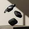 Silikonowe Etui do AirPods Pro 3 Ringke Silicone Black Case + Karabińczyk Czarne